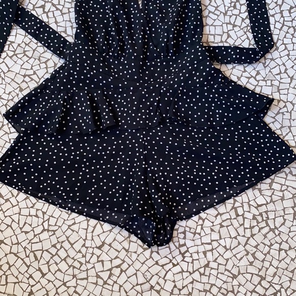 Pretty Little Thing Polka Dot Playsuit - Picture 4 of 9